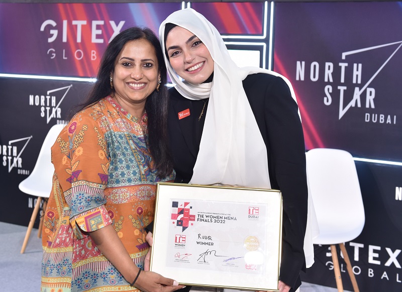 Ruuq wins TiE Women MENA finals at Gitex Global 2022