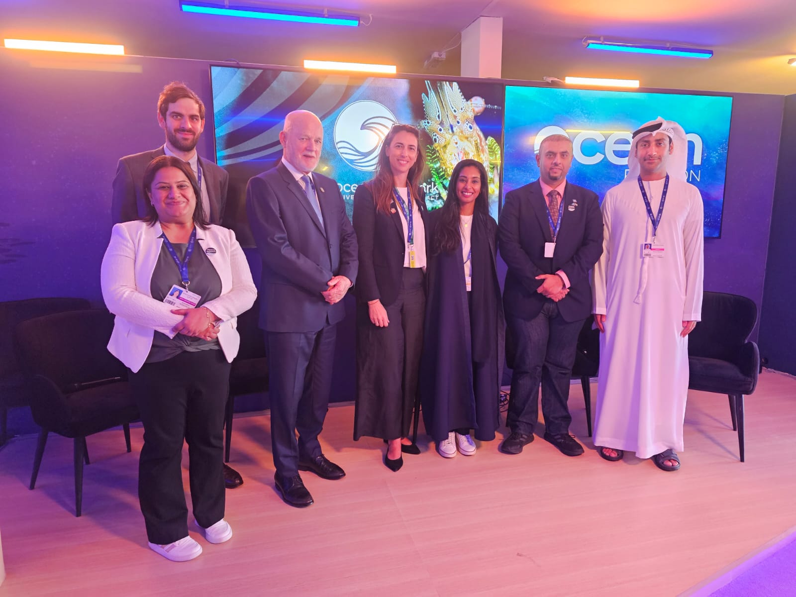 Goumbook Launches the MENA Oceans Network in partnership with UN-UAE Office at the Ocean Pavilion in the Blue Zone on Day 1 of COP28