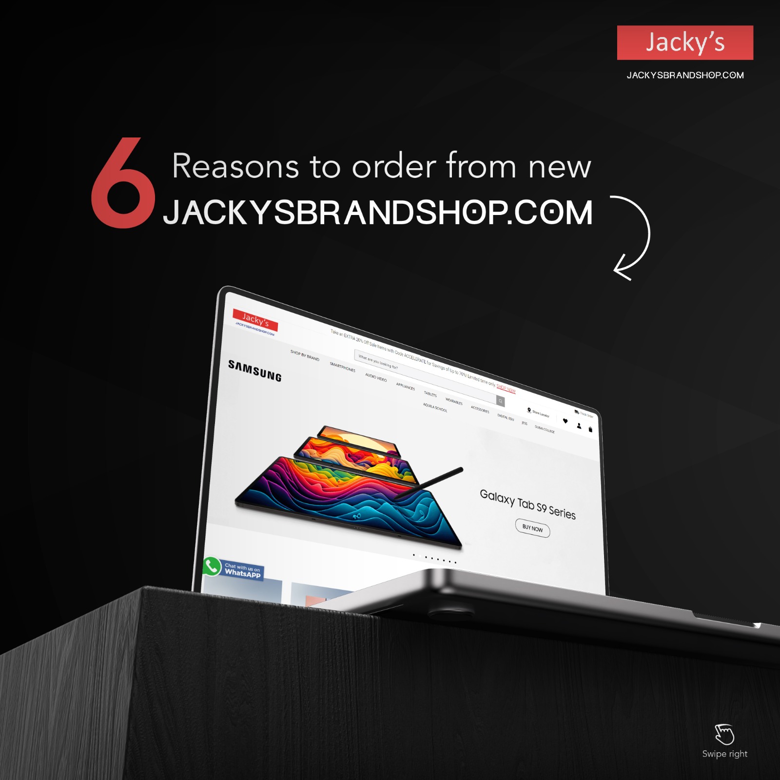 Jacky’s Brand Shop Announces Major Website Revamp for Enhanced Customer Experience