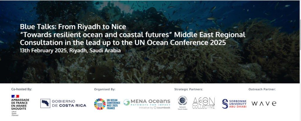 MENA Oceans Initiative Blue Talks: Towards Resilient Ocean and Coastal Futures